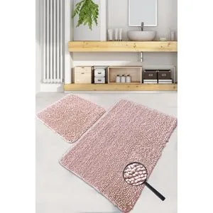 Victoria - Powder Powder Bathmat Set (2 Pieces)
