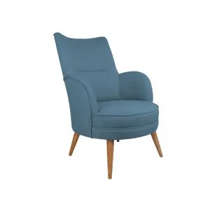 Victoria - Saxe Blue Sax Blue Wing Chair