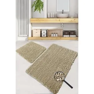 Victoria - Stone Stone Bathmat Set (2 Pieces)