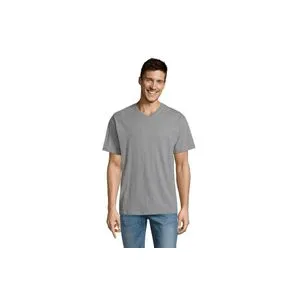 VICTORY muška majica sa kratkim rukavima - Grey melange, 3XL