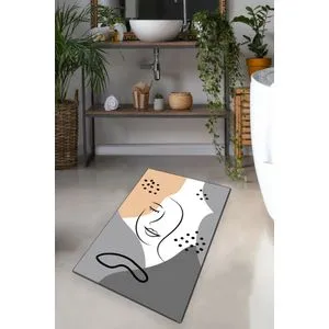 Višebojni Tepih za Kupatilo sa Osmehom