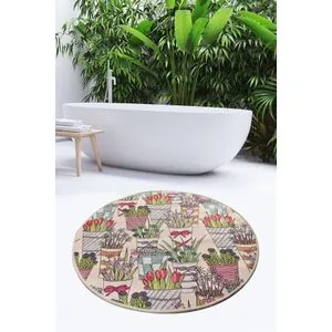 Višenamenska kupatilska prostirka Flowepot (140) u više boja