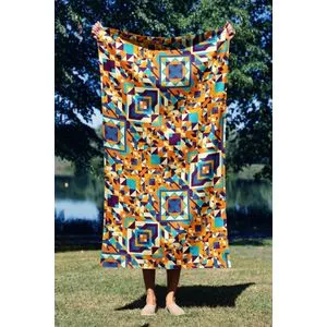 Višenamenska plažna peškir 70 Multicolor