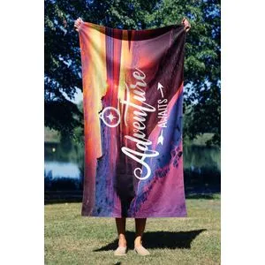 Višenamenska plažna peškir "Adventures Awaits" 90 u više boja