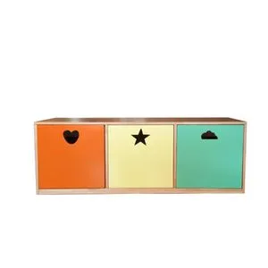 Višenamenski kabinet za igračke u više boja