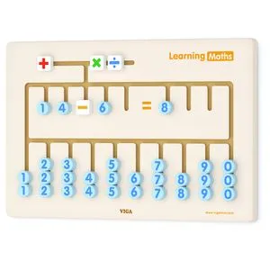 Viga Drveni Matematički Pano