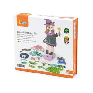 VIGA Magneti obuci devojčicu