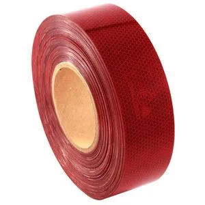 VIGNAL samolepljiva reflektujuća traka za obeležavanje kamiona 50 mm – Crvena, puna (1 m)