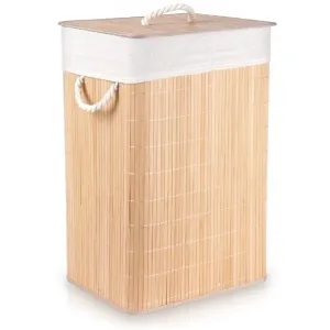 Vilde 569693 - Korpa za  ves 70 L , bambus