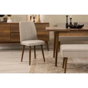 Vina 1005 - Cream, Walnut Walnut
Dark Blue Chair