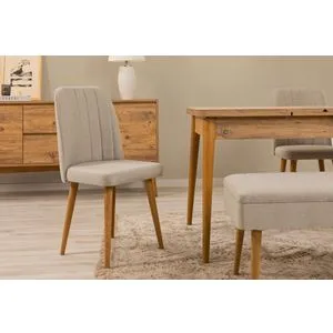 Vina 1005 - Oak, Cream Walnut
Dark Blue Chair