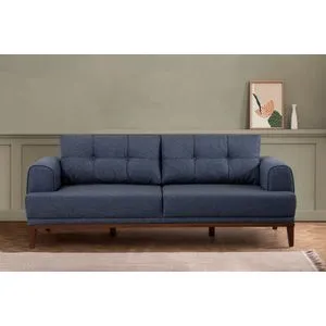 Vina 3 - Dark, Walnut Dark Blue
Walnut 3-Seat Sofa