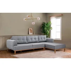 Vina Corner - Grey, Atlantic Pine GreyAtlantic Pine Corner Sofa