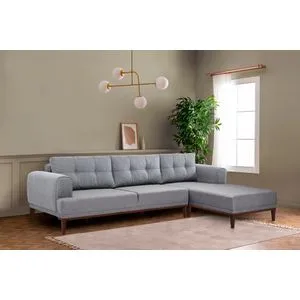 Vina Corner - Grey Walnut GreyWalnut Corner Sofa