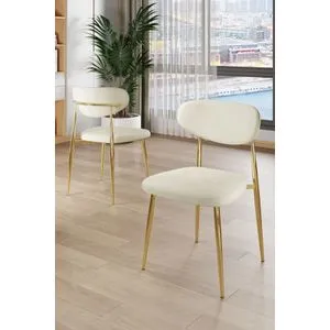 Vina - Cream, Gold Cream
Gold Chair Set (4 Pieces)