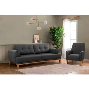 Vina Set - Anthracite, Atlantic Pine Anthracite
Atlantic Pine Sofa Set
