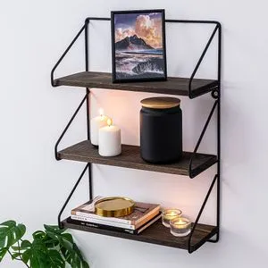 Violaceae Black
Walnut Wall Shelf