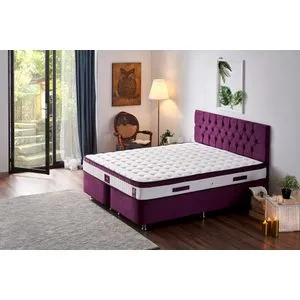 Violet 200x200 cm Double Size Middle Firm Mattress White
Purple Mattress