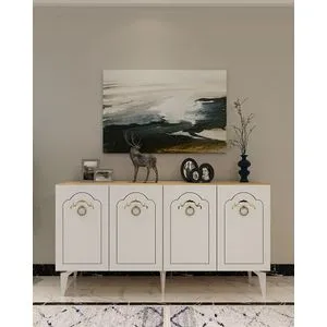 Violet - Konsole u boji sedefa i hrasta