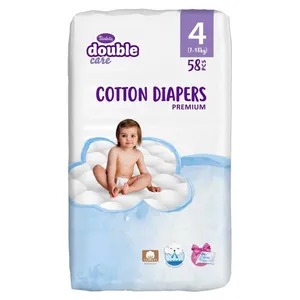 Violeta Pelene  Double Care Cotton Air Dry 4 Maxi 7-18kg, 58kom