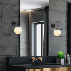 Viran - 10905 Black
Cream Wall Lamp
