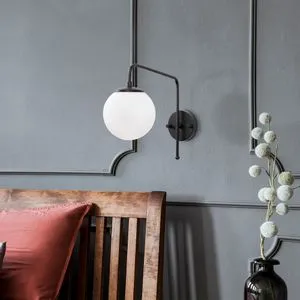 Viran - 10935 Crno-Bela Zidna Lampa