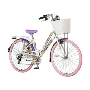 Visitor - Fas2822S6 28"/17" Visitor Holicolor Belo Roze Ljubičati - Gradski Bicikl