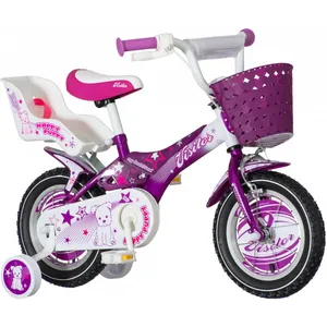 Visitor - Hap120 Happy Puppy12"  Decija Bicikla Ljubicasto Bela 2017 Eur1 @ - Dečiji Bicikli