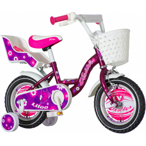 Visitor - Lil120 Liloo Visitor 12" Dec. Bic. Ljubicasta Boja Kontra 2020 Eur1 @ - Dečiji Bicikli