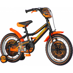 Visitor - Mot160 Moto Cross Visitor 16" Dec. Bic. Crno Oranz Kontra 2020 Eur1 @ - Dečiji Bicikli