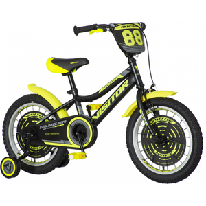 Visitor - Ran160 Ranger Visitor 16" Dec. Bic. Crno Zuti Kontra 2020 Eur1 @ - Dečiji Bicikli