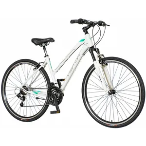Visitor - Tre285Amsp 28"/21" Visitor Terra Man Fit Belo Crna - Gradski Bicikli