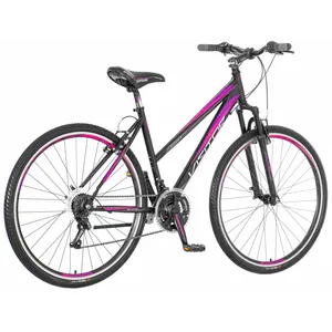 Visitor - Tur282Amsp 28"/19" Visitor Smart Crno Ljubicasto Rozi - Gradski Bicikli