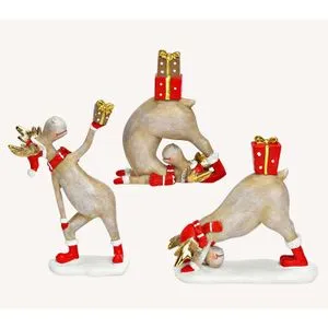 Viter Novogodišnja figura yoga los h13cm