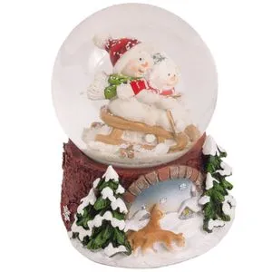 Viter Novogodišnja vodena kugla sneškići m