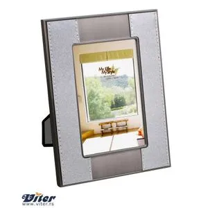 Viter Ram 10x15 sivi štepani