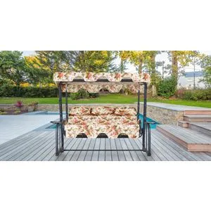 Vitis 4 - Multicolor Multicolor Garden Triple Swing Chair