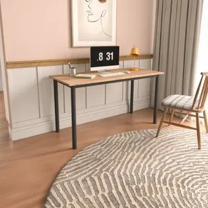 Viva - 140 x 55 Oak
Black Study Desk