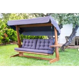 Viva 2400 - Anthracite Anthracite Garden Triple Swing Chair