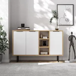 Viyana - Sapphire Oak, White Sapphire Oak
White Console