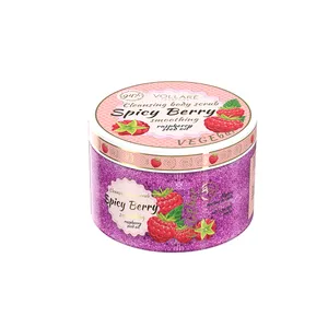 VOLLARE - VEGEBAR SPICY BERRY CLEANSING RASPBERRY piling za telo 200ml