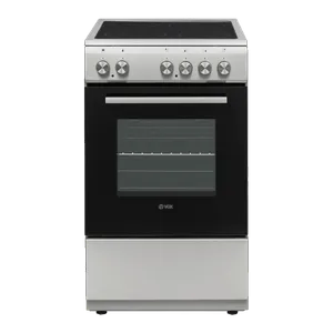 Vox CHT5105IX Staklokeramički šporet, Ventilatorska rerna, 50 cm, Inox