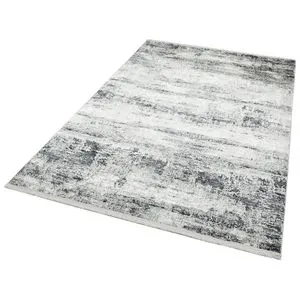 Vr 02 - Cream, Grey Xw V1 Multicolor Hall Carpet (100 x 200)