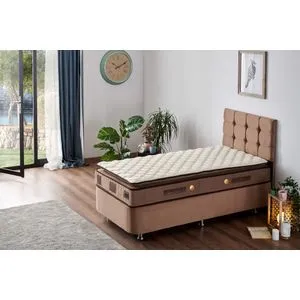 W Cotton 90x200 cm Single Size Firm Mattress White
Brown Mattress