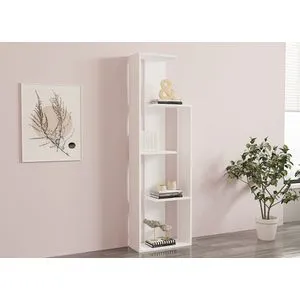 Wand - White White Bookshelf