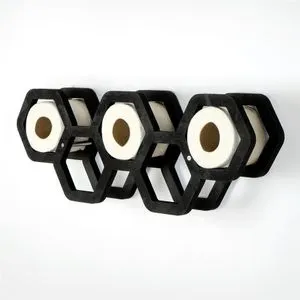 Wc019 Black Toilet Paper Holder