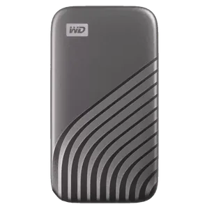 WD 500GB My Passport SSD/WDBAGF5000AGY-WESN Ex disk sivi