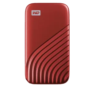 WD 500GB My Passport SSD/WDBAGF5000ARD-WESN Ex disk crveni