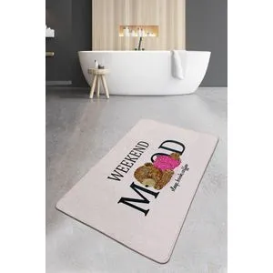 Weekend Mood Djt (80 x 100) Multicolor Bathmat