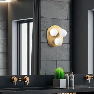 Well - 11711 Gold Wall Lamp